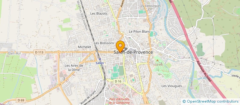 localisation de l'entreprise LA COURONNE D'OR à SALON-DE-PROVENCE