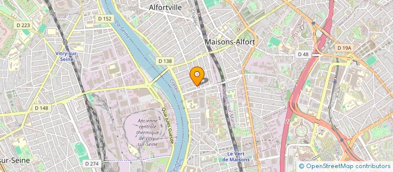 localisation de l'entreprise LA COURONNE DE * ET SES JOYAUX à ALFORTVILLE