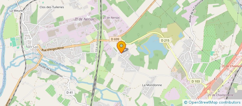 localisation de l'entreprise LA COURONNE NETTOYAGE SERVICES  LA COURONNE