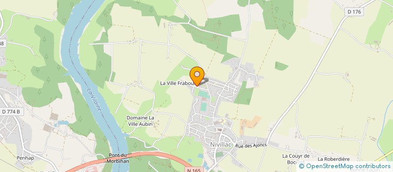 localisation de l'entreprise LA COURONNE YACHTING à NIVILLAC