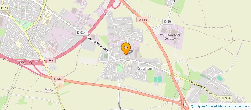 localisation de l'entreprise LA COUROUBIM  ESTREUX