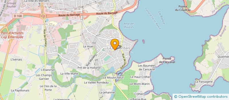 localisation de l'entreprise LA COURTE ECHELLE à LA RICHARDAIS