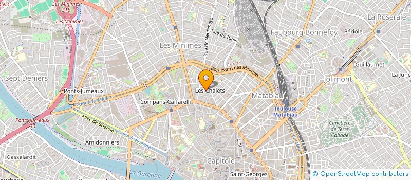 localisation de l'entreprise LA COURTE ECHELLE  TOULOUSE