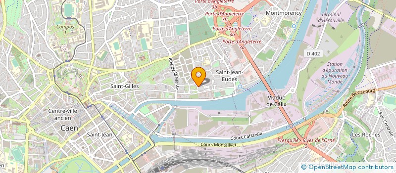 localisation de l'entreprise LA COURTE ECHELLE à CAEN
