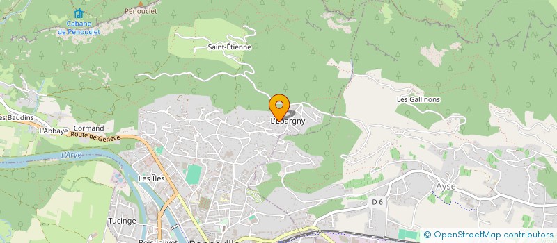 localisation de l'entreprise LA COURTE POSE  BONNEVILLE