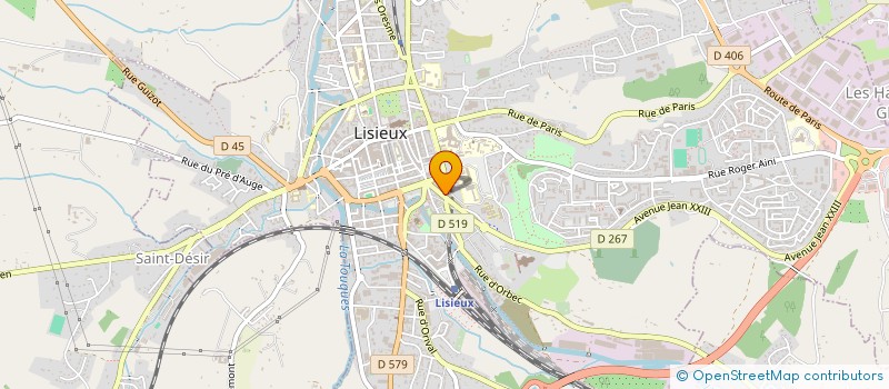 localisation de l'entreprise LA COUSCOUSSERIE à LISIEUX