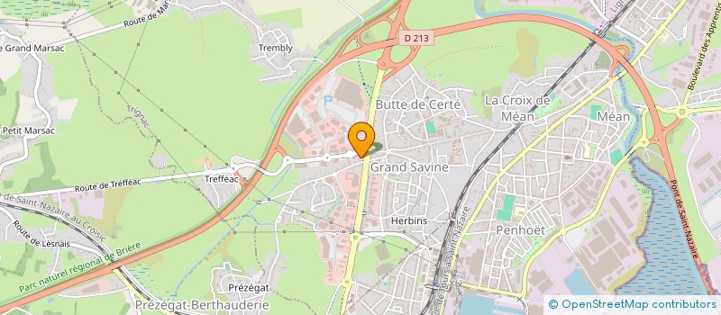 localisation de l'entreprise LA COUSCOUSSERIE à TRIGNAC