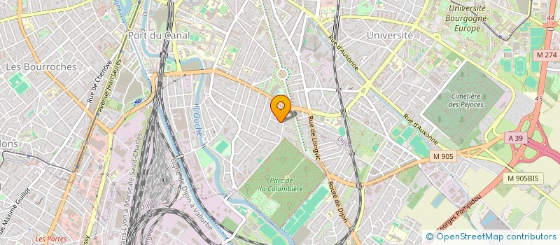 localisation de l'entreprise LA COUSCOUSSIERE  DIJON