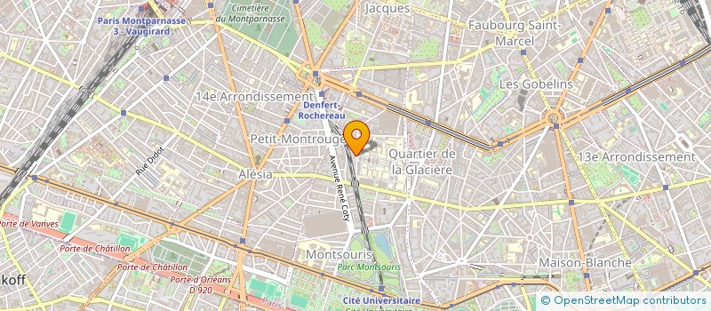 localisation de l'entreprise LA COUSCOUSSIERE BIO  PARIS