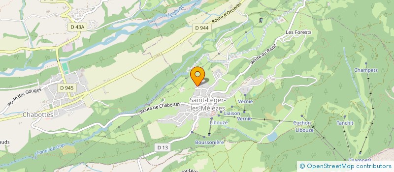 localisation de l'entreprise LA COUSTILLE  SAINT-LEGER-LES-MELEZES