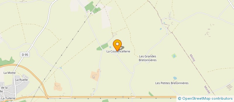 localisation de l'entreprise LA COUTENCELLERIE à MOREE