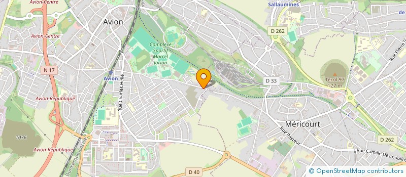 localisation de l'entreprise LA COUTURE  AVION