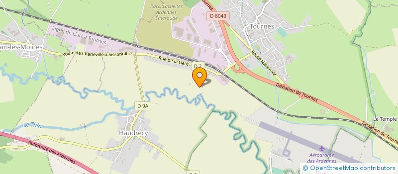 localisation de l'entreprise LA COUTURELLE  SAINT-JULIEN-EN-GENEVOIS