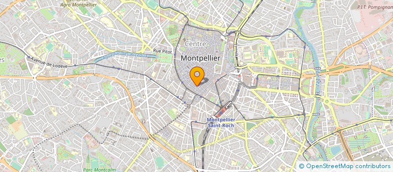 localisation de l'entreprise LA COUTURIERE à MONTPELLIER