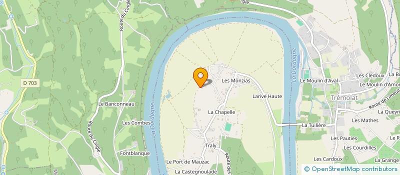 localisation de l'entreprise LA COUVEE  CALES