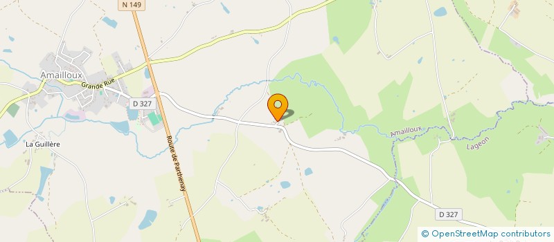 localisation de l'entreprise LA COW'INCIDENCE  AMAILLOUX