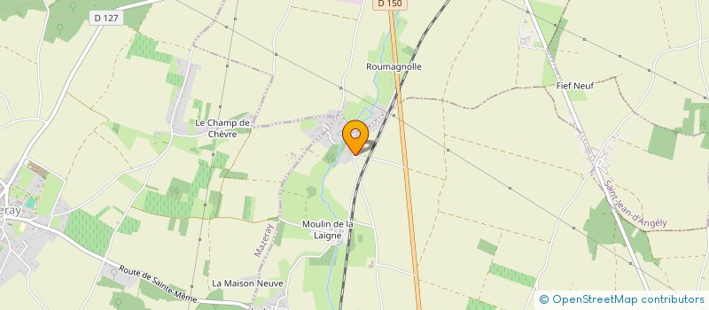 localisation de l'entreprise LA COXI  ASNIERES-LA-GIRAUD