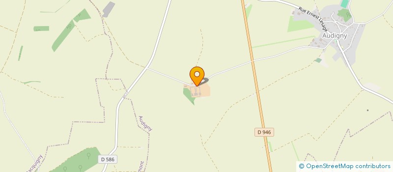 localisation de l'entreprise LA CRAIE DE LOUVRY à AUDIGNY