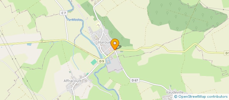 localisation de l'entreprise LA CRAONNAISE 54  HAROUE