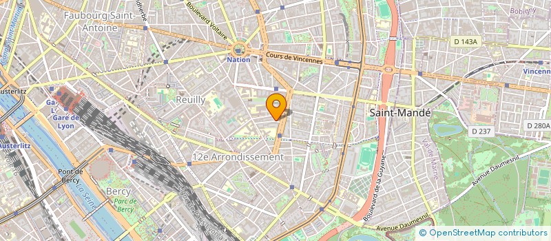 localisation de l'entreprise LA CRAVATE SOLIDAIRE  PARIS