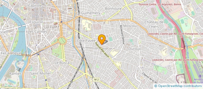 localisation de l'entreprise LA CREA MULTIMEDIA à TOULOUSE