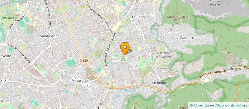 localisation de l'entreprise LA CREATION à MARSEILLE