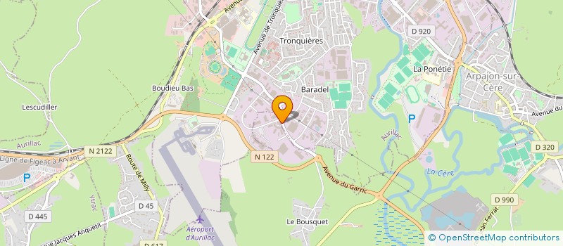localisation de l'entreprise LA CREMADE RAMONAGE à LAFEUILLADE-EN-VEZIE