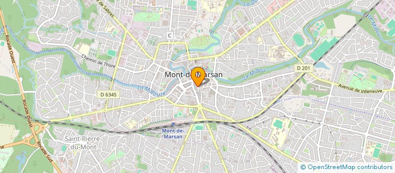 localisation de l'entreprise LA CREMERIE DE FABIEN à MONT-DE-MARSAN
