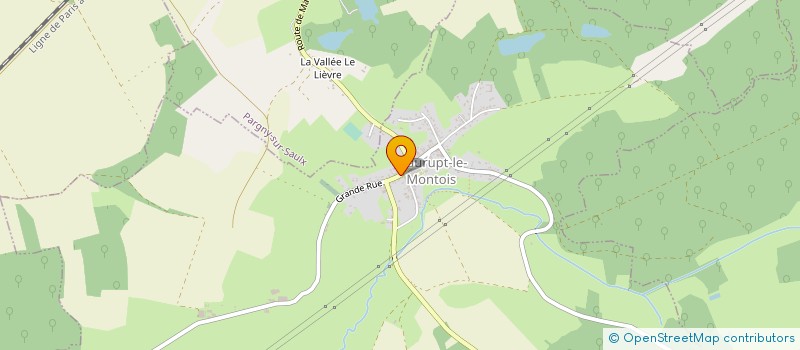 localisation de l'entreprise LA CRESSONNIERE  VOUILLERS