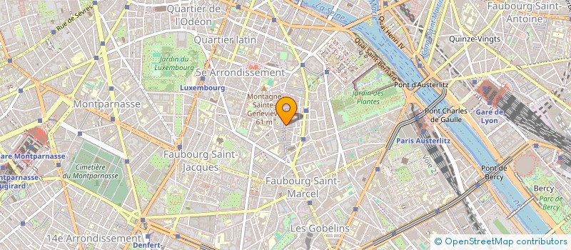 localisation de l'entreprise LA CRETE  PARIS