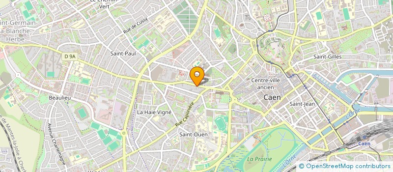 localisation de l'entreprise LA CREVETTE MANTE à CAEN