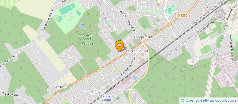 localisation de l'entreprise LA CREVETTE NETTOYEUSE à PESSAC