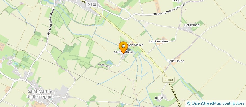 localisation de l'entreprise LA CRINIERE PRAHECQUOISE  PRAHECQ