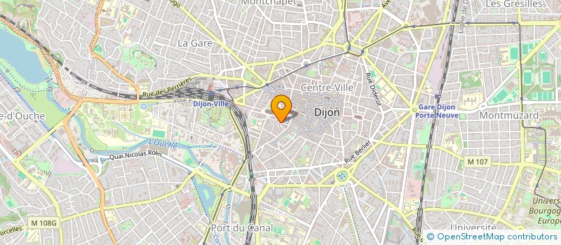 localisation de l'entreprise LA CROCHE PUBLIQUE  DIJON