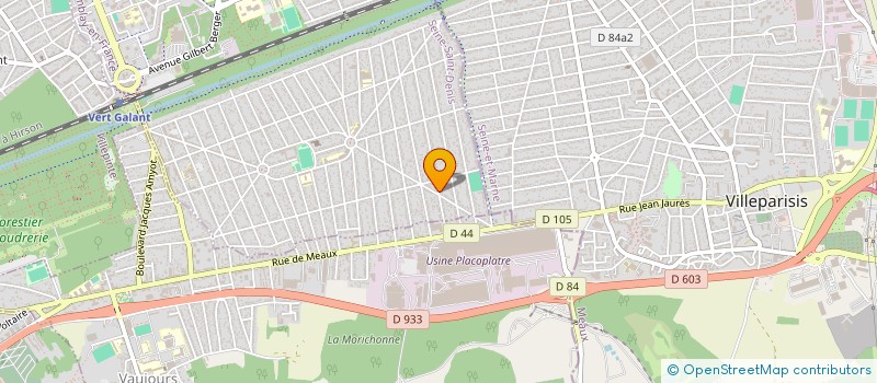 localisation de l'entreprise LA CROISADE DE LA PRIERE à TREMBLAY-EN-FRANCE