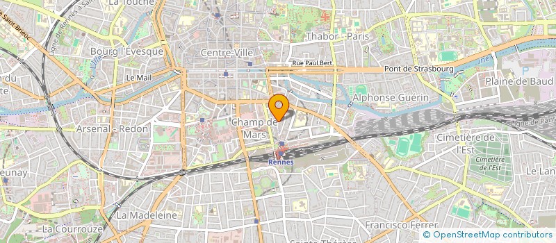 localisation de l'entreprise LA CROISEE à RENNES
