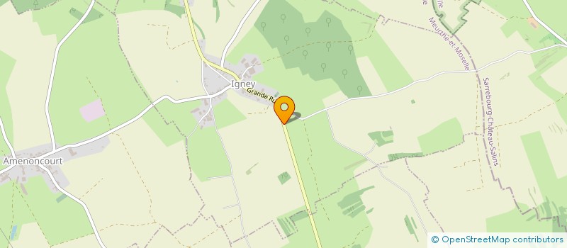 localisation de l'entreprise LA CROISEE DECOUVERTE  REILLON