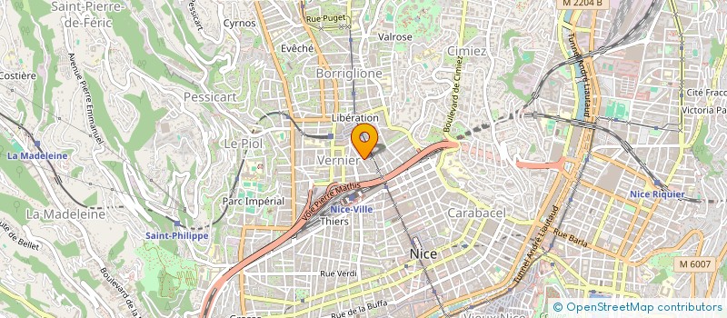 localisation de l'entreprise LA CROISEE DES BESOINS à NICE