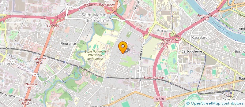 localisation de l'entreprise LA CROISEE DES THES WILSON à TOULOUSE