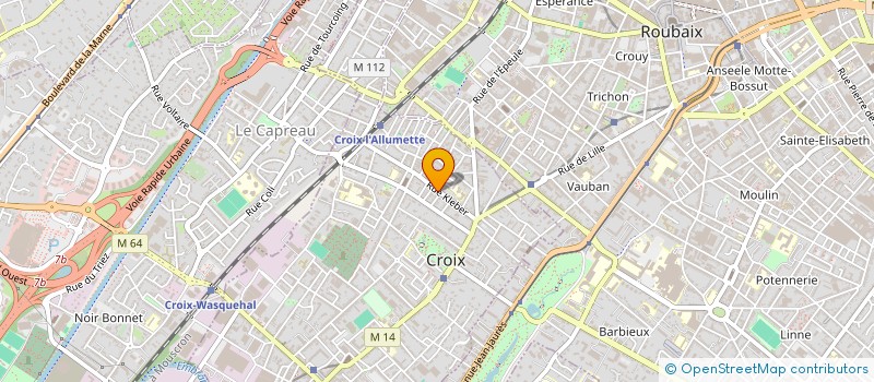 localisation de l'entreprise LA CROISIENNE à CROIX