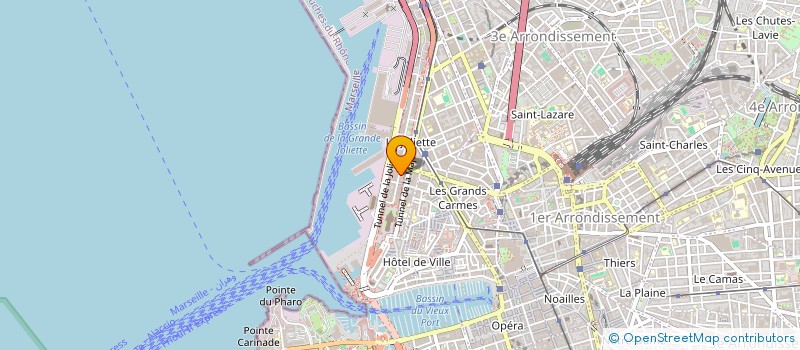 localisation de l'entreprise LA CROISIERE à MARSEILLE