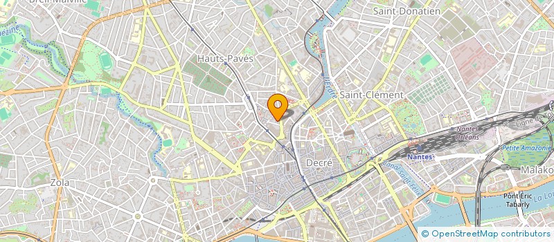 localisation de l'entreprise LA CROISIERE à NANTES