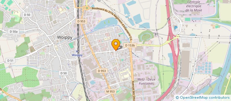 localisation de l'entreprise LA CROISSANTERIE  WOIPPY