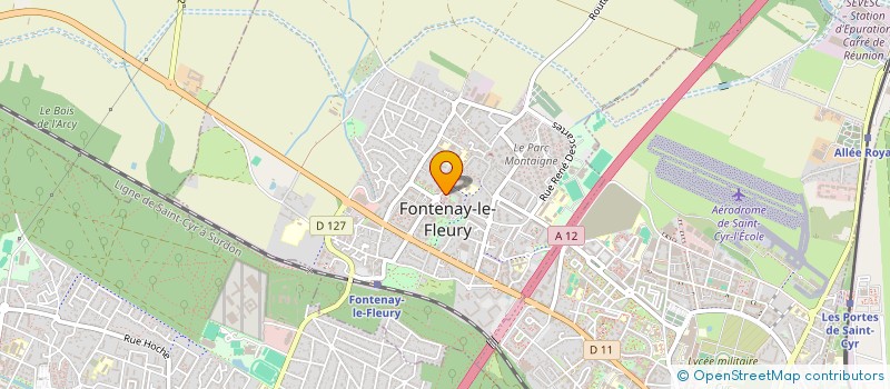 localisation de l'entreprise LA CROIX  SAINT-GERMAIN-EN-LAYE