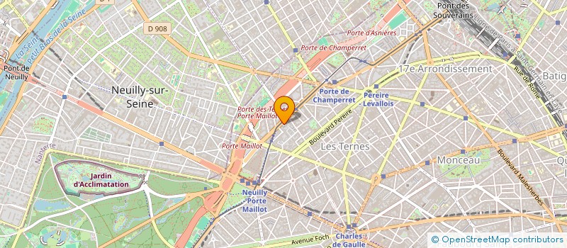 localisation de l'entreprise LA CROIX BLANCHE GSC  PARIS