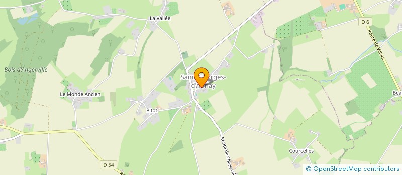 localisation de l'entreprise LA CROIX DE VIE à SOULEUVRE EN BOCAGE