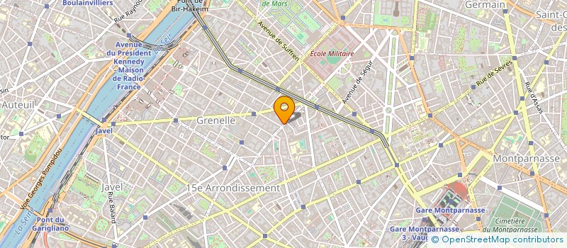 localisation de l'entreprise LA CROIX  NIVERT  PARIS