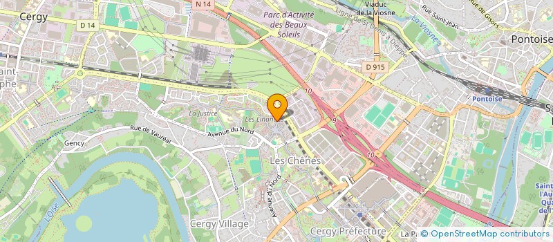 localisation de l'entreprise LA CROIX PETIT - AGIR POUR REUSSIR AGPR à CERGY