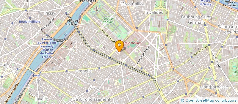 localisation de l'entreprise LA CROQUANDISE  PARIS