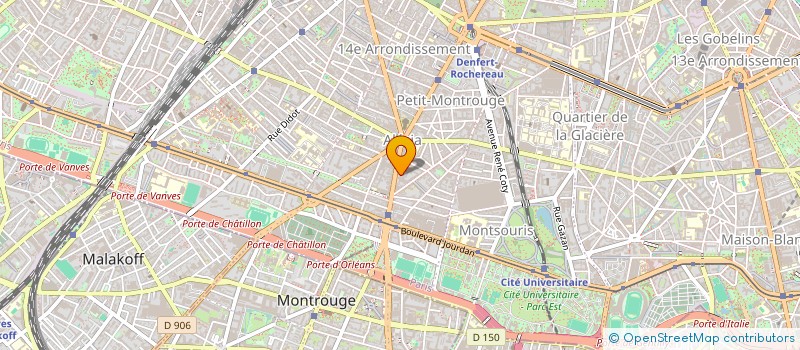 localisation de l'entreprise LA CROUSTILLANTE à PARIS